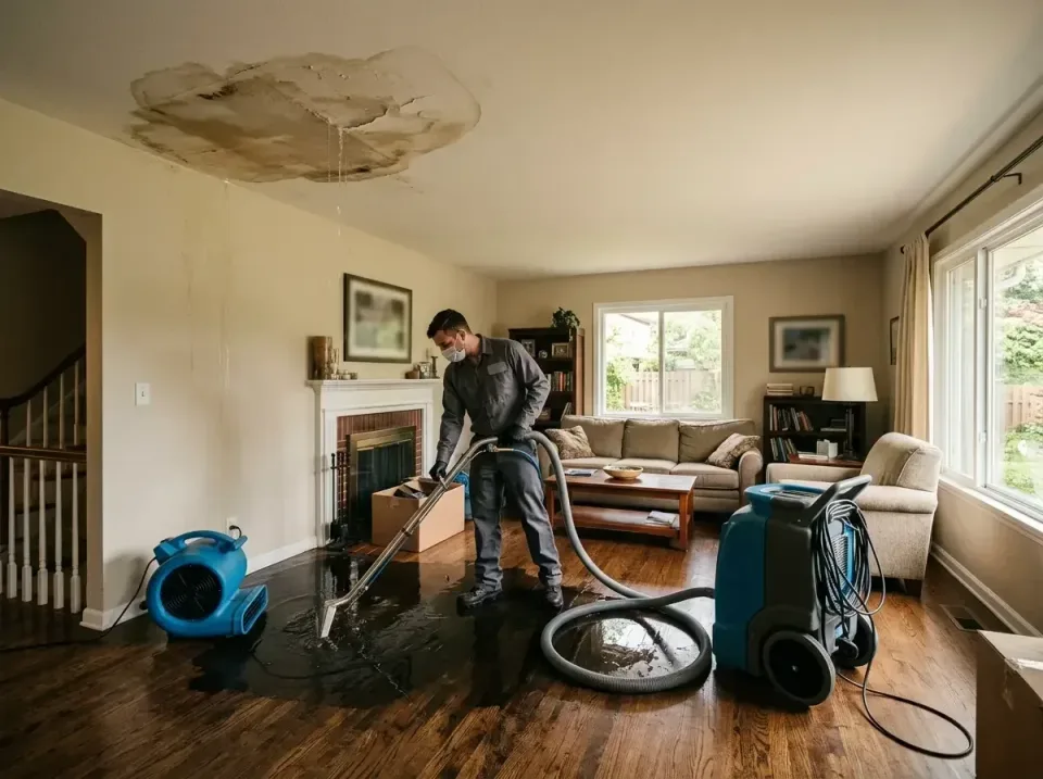 attic-pipe-burst-ceiling-drip-008 — frequently asked questions, Water Damage Restoration & Carpet Care in Hauppauge, NY